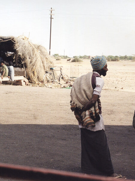 On the train to Jaisalmer