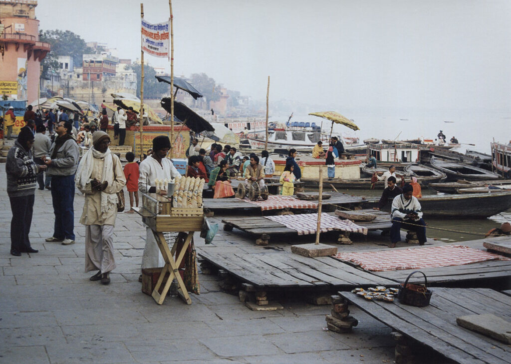Ghats on the Ganges