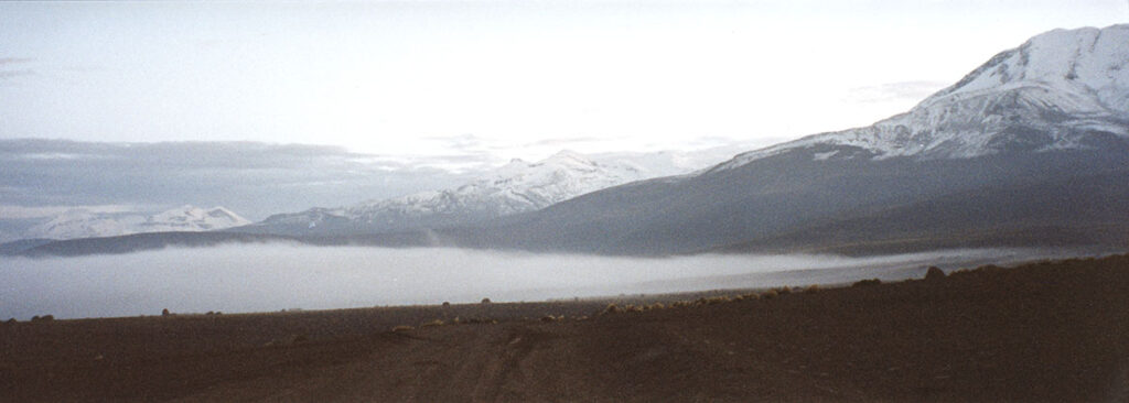 Drive to El Tatio geysers