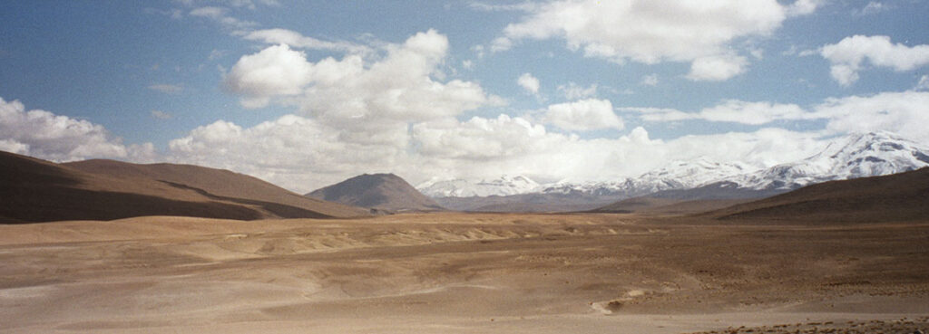 Drive from El Tatio geysers