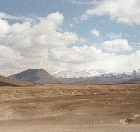 Drive from El Tatio geysers