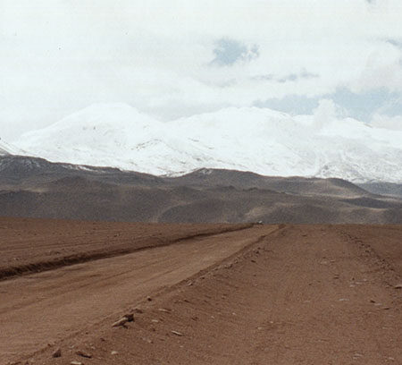 Drive from El Tatio geysers