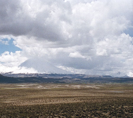 Nea the Chile/Bolivia border