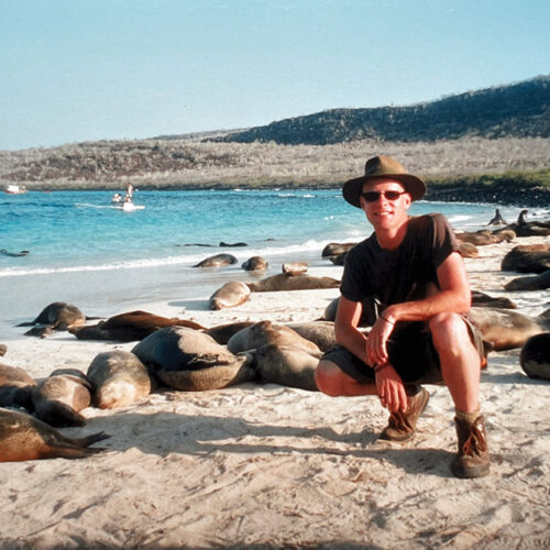 Me among the sea lions