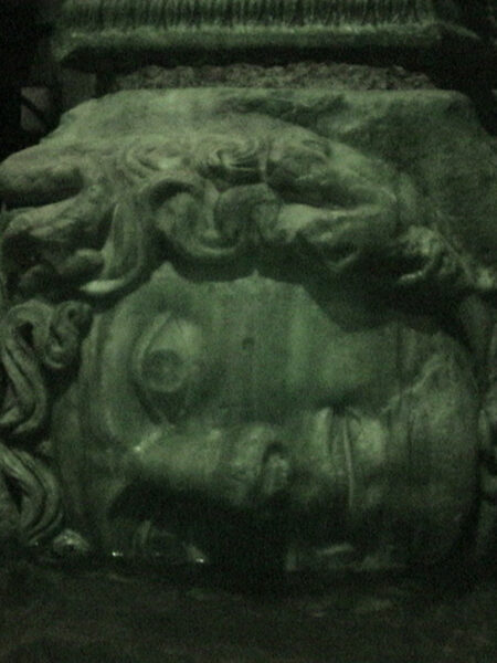 Sunken cistern detail