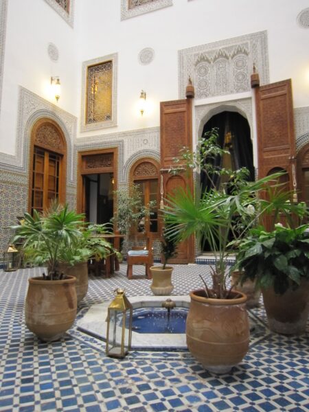 Dar Romana courtyard