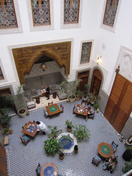 Dar Romana courtyard