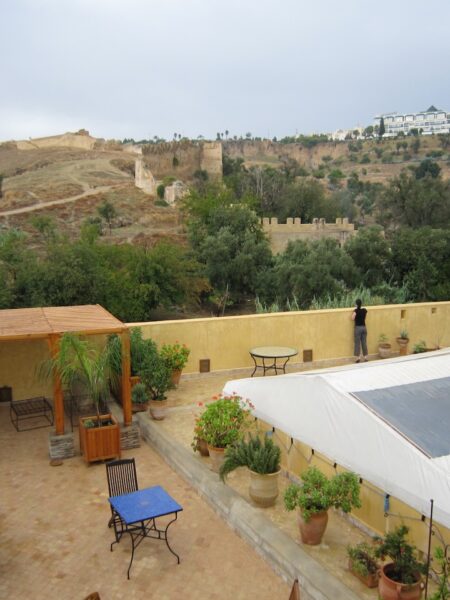 View from the roof of the Dar Romana