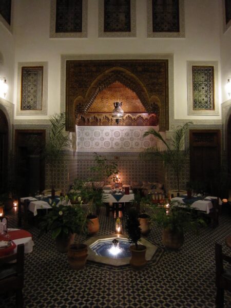Dar Romana courtyard