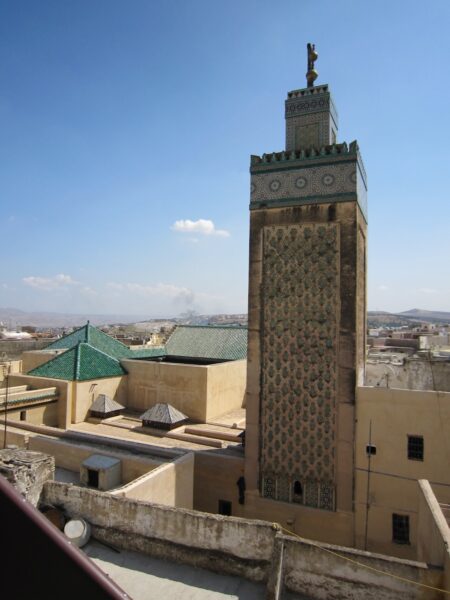 View from the terrace of Café Clock
