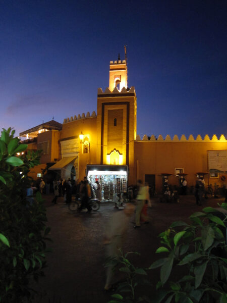 Marrakech at night
