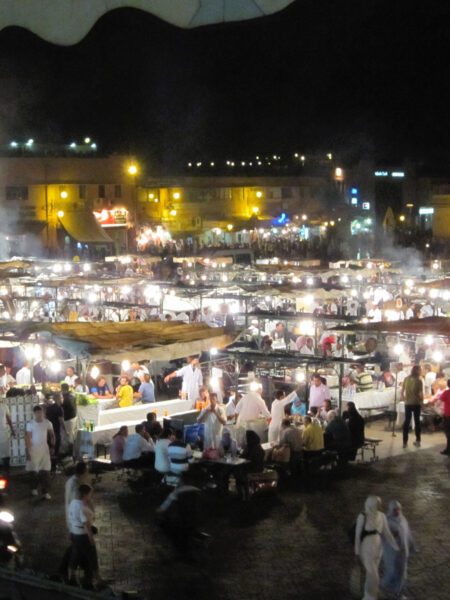 Marrakech at night