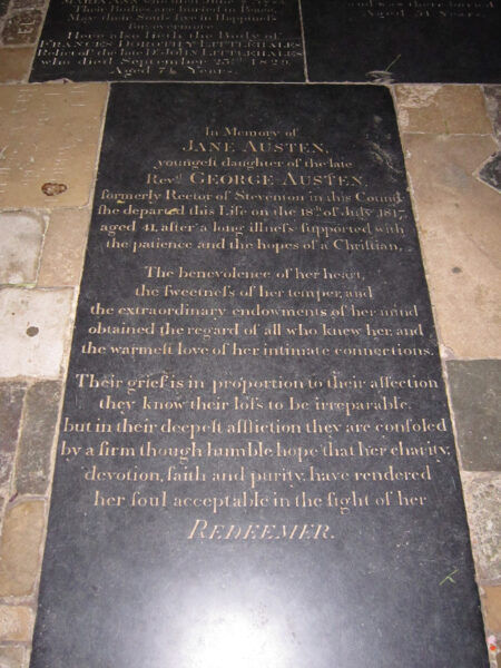 Jane Austen's grave