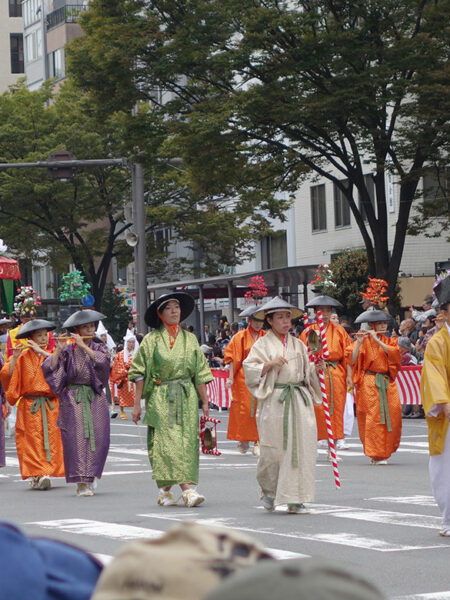 Jidai Matsui festival parade