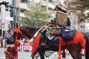 Jidai Matsui festival parade