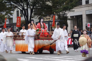 Jidai Matsui festival parade