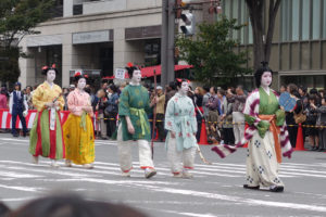 Jidai Matsui festival parade