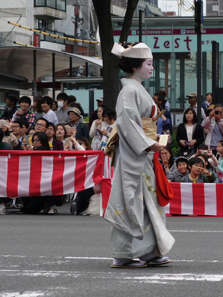 Jidai Matsui festival parade