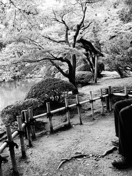 Peter at Kenrokuen Garden