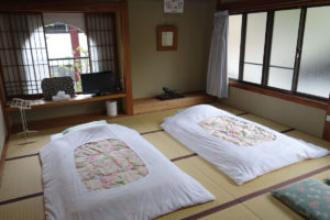 Yochi-in temple lodgings room