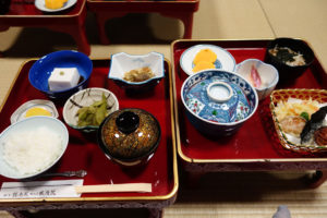 Dinner at Yochi-in