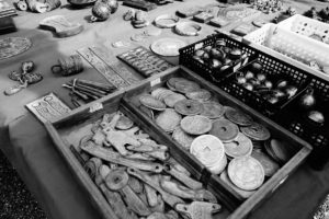 Trinkets at the Toji temple market