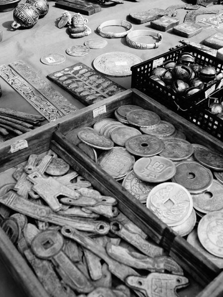 Trinkets at the Toji temple market