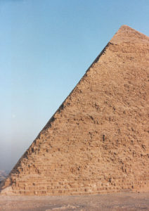 The pyramid of Kephren/Khafre