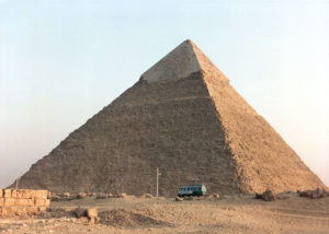 The pyramid of Kephren/Khafre