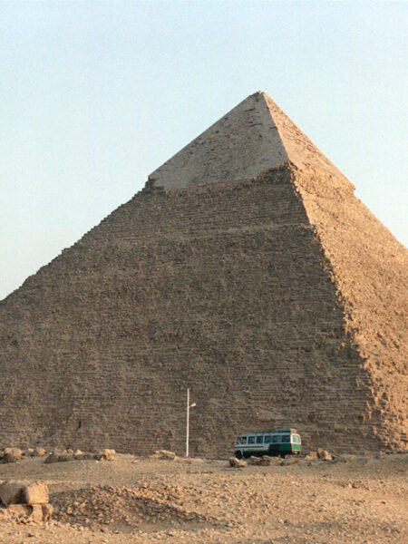 The pyramid of Kephren/Khafre
