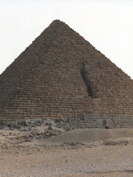 The pyramid of Mykerinus/Menkaure