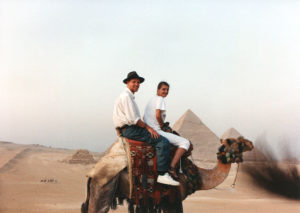 Tourist pics near the pyramids