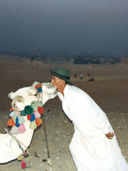 Tourist pics near the pyramids