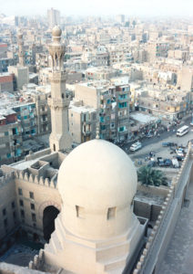 Cairo from the minaret of Ibn Tuloun mosque