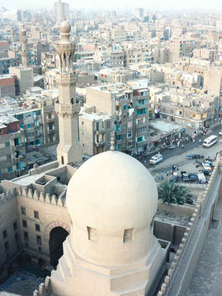 Cairo from the minaret of Ibn Tuloun mosque