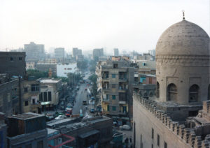 Cairo from the minaret of Ibn Tuloun mosque