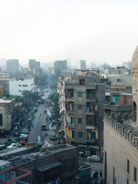 Cairo from the minaret of Ibn Tuloun mosque