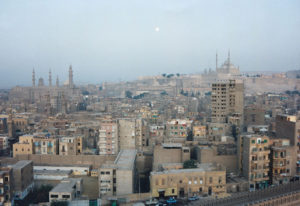 Cairo from the minaret of Ibn Tuloun mosque