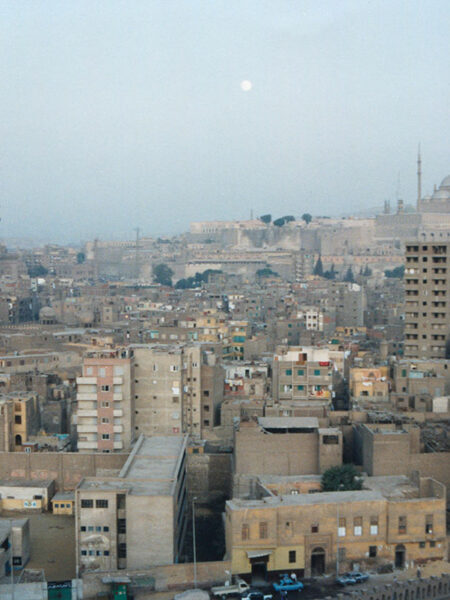 Cairo from the minaret of Ibn Tuloun mosque