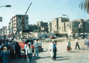 On the train to Luxor