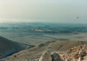 Heading to the Valley of the Kings by donkey