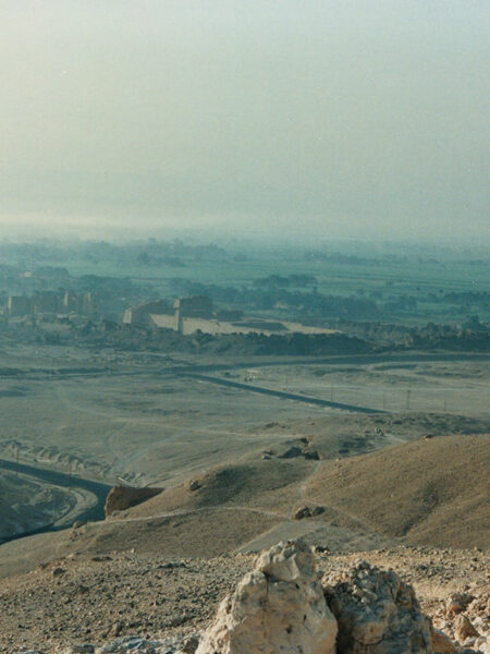 Heading to the Valley of the Kings by donkey