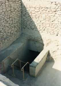 Tutankhamun's tomb entrance