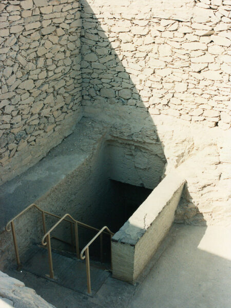 Tutankhamun's tomb entrance