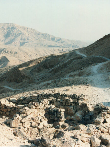 On the way back from the Valley of the Kings