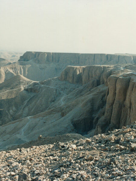 On the way back from the Valley of the Kings