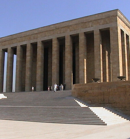 Anit Kabir, the Monumental Tomb of Ataturk