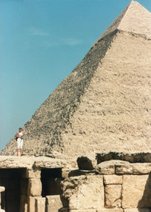The pyramid of Kephren/Khafre