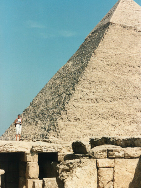 The pyramid of Kephren/Khafre