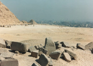 The Giza plateau